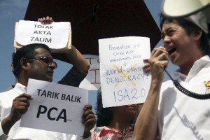Suaram-Parliament-protest-PCA