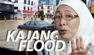 wan-azizah-kajang-flood