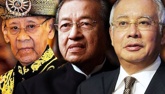 najib_mahathir_Agong