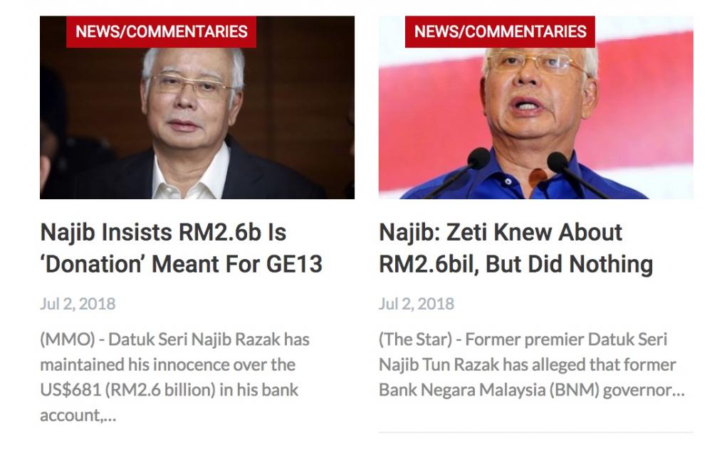Najib said it was a donation, now prove him wrong - Malaysia Today