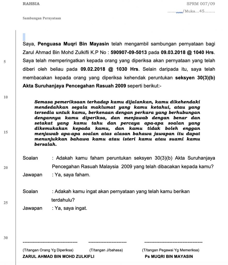 FROM THE MACC FILES Part 10: Details of the RM19 million bribe to close ...